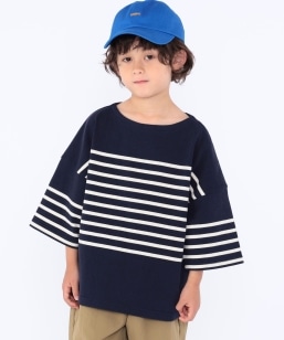SHIPS KIDS:100�`170cm / �p�l�� �{�[�_�[ ���� TEE