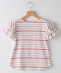 SHIPS KIDS:140�`150cm / �I�[�K�j�b�N �R�b�g�� �t���� �X���[�u TEE
