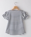 SHIPS KIDS:140�`150cm / �I�[�K�j�b�N �R�b�g�� �t���� �X���[�u TEE