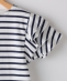 SHIPS KIDS:140�`150cm / �I�[�K�j�b�N �R�b�g�� �t���� �X���[�u TEE