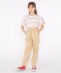 SHIPS KIDS:140�`150cm / �I�[�K�j�b�N �R�b�g�� �t���� �X���[�u TEE