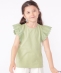 SHIPS KIDS:100�`130cm / ���[�X �t���� ���� TEE