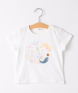 SHIPS KIDS:80�`90cm / �T�}�[ ���`�[�t ���� TEE