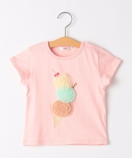 SHIPS KIDS:80�`90cm / �T�}�[ ���`�[�t ���� TEE