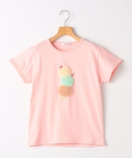 SHIPS KIDS:140�`150cm / �T�}�[ ���`�[�t ���� TEE