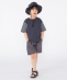SHIPS KIDS:100�`130cm / �`�F�b�N �ؑ� ���� TEE