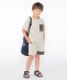 SHIPS KIDS:100�`130cm / �qUV�J�b�g�r�h���C �|�P�b�g TEE
