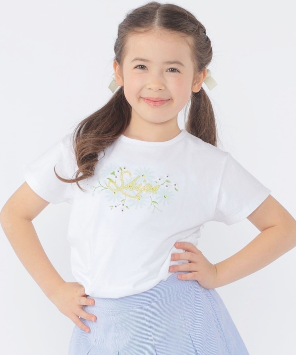 SHIPS KIDS:100�`130cm / �K�[���[ �G���u���C�_���[ ���S T�V���c