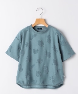 SHIPS KIDS:140�`150cm / �p�C�� �W���J�[�h TEE