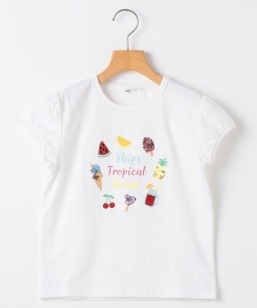 SHIPS KIDS:140�`150cm / �T�}�[ ���`�[�t ���� T�V���c