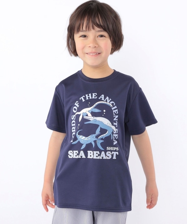 SHIPS KIDS:100�`130cm /�q�ڐG�⊴/�z�������r�V�[�r�[�X�g ���� T�V���c