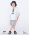 SHIPS KIDS:100�`125cm / PEANUTS×MLB �v�����g T�V���c