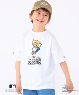 SHIPS KIDS:100�`125cm / PEANUTS×MLB �v�����g T�V���c