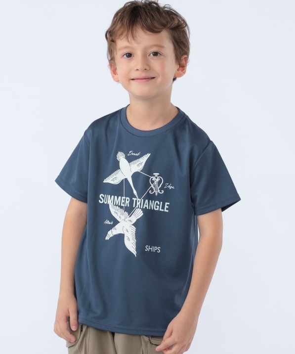 SHIPS KIDS:100�`130cm /�q�ڐG�⊴/�z�������r�T�}�[ �g���C�A���O��  T�V���c