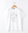 SHIPS KIDS:140�`160cm /�q�ڐG�⊴/�z�������r�T�}�[ �g���C�A���O��  T�V���c �I�t�z���C�g