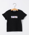 SHIPS KIDS:80�`90cm /�u���b�N�t�H���g ���S T�V���c �u���b�N