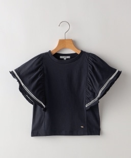 SHIPS KIDS:100�`130cm / �͂��� ���[�X ���� TEE