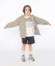 SHIPS KIDS:100�`130cm / 3�J���[ �p�^�[�� ���� TEE