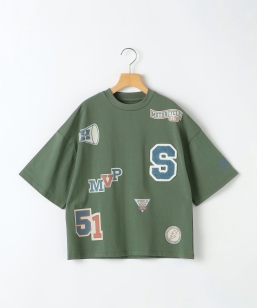 SHIPS KIDS:140�`160cm /�qUV�J�b�g/�ڐG�⊴�r���b�y���v�����g T�V���c