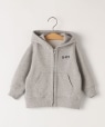 SHIPS KIDS:80�`90cm / ���S �t�[�h �W�b�v �p�[�J ���C�g�O���[