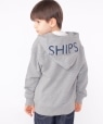 SHIPS KIDS:100�`130cm / ���S �t�[�h �W�b�v �p�[�J�[ �w�U�[�O���[