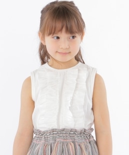 SHIPS KIDS:�t�����g �t���� �m�[�X���[�u TEE(100�`130cm)