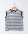 SHIPS KIDS:80�`90cm / �W���J�[�h �m�[�X���[�u �J�b�g�\�[ �l�C�r�[