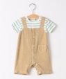 SHIPS KIDS:70�`80cm / �t�F�C�N �I�[�o�[�I�[�� �{�[�_�[ �����p�[�X �x�[�W��
