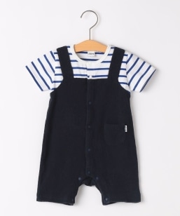 SHIPS KIDS:70�`80cm / �t�F�C�N �I�[�o�[�I�[�� �{�[�_�[ �����p�[�X
