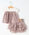 SHIPS KIDS:70�`80cm / �t�����[ �Z�b�g �����p�[�X �s���N