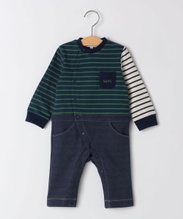 SHIPS KIDS:70�`80cm / �I�[�K�j�b�N �R�b�g�� �{�[�_�[ �����p�[�X