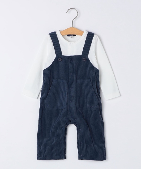 SHIPS KIDS:70�`80cm / �t�F�C�N �I�[�o�[�I�[�� �����p�[�X