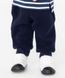 SHIPS KIDS:80�`90cm / �X�g���C�v �L���g �p���c �l�C�r�[