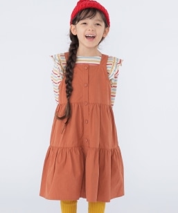 SHIPS KIDS:100�`130cm / �R�b�g�� �W�����p�[ �X�J�[�g