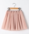 SHIPS KIDS:140�`150cm / �`���[�� �X�J�[�g �s���N�n