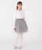 SHIPS KIDS:140�`150cm / �`���[�� �X�J�[�g