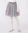 SHIPS KIDS:140�`150cm / �`���[�� �X�J�[�g �u���[�n