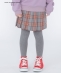 SHIPS KIDS:100�`130cm / �`�F�b�N �v���[�c �X�J�[�g