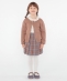 SHIPS KIDS:100�`130cm / �`�F�b�N �v���[�c �X�J�[�g