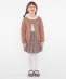SHIPS KIDS:100�`130cm / �`�F�b�N �v���[�c �X�J�[�g