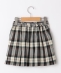 SHIPS KIDS:80�`90cm / �`�F�b�N �v���[�c �X�J�[�g