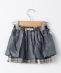SHIPS KIDS:80�`90cm / �`�F�b�N �v���[�c �X�J�[�g