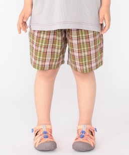 SHIPS KIDS:100�`130cm / �R�b�g�� �`�F�b�N �V���[�g �p���c