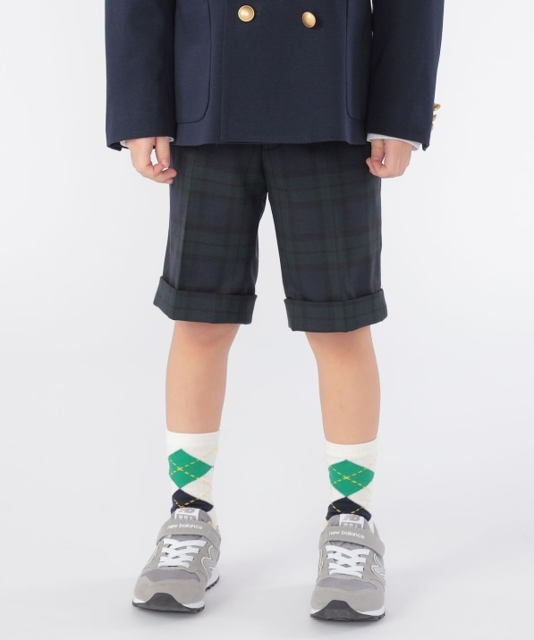 SHIPS KIDS:100�`130cm /�q����@�\�r�Z�����j�[ �E�H�b�V���u�� �u���b�N�E�H�b�` �V���[�c