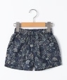 SHIPS KIDS:80cm / ���o�e�B �v�����g �x�r�[ �V���[�g�p���c �l�C�r�[