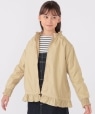 SHIPS KIDS:140�`150cm / �q�����r �t���� �p�[�J�[ �x�[�W��
