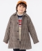 SHIPS KIDS:100�`130cm / �K���N���u�`�F�b�N �X�e���J���[ �R�[�g