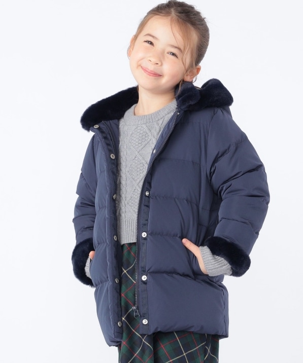 SHIPS KIDS:100�`130cm /�q����/��􂢉\�r�~�f�B�A���� ���T�C�N�� �_�E�� �t�[�f�B�[
