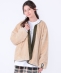 SHIPS KIDS:140�`160cm/�q����@�\�r�{�A×�L���e�B���O ���o�[�V�u�� �u���]��