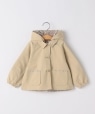 SHIPS KIDS:80�`90cm / ���o�e�B ���o�[�V�u�� �t�[�h �R�[�g �x�[�W��